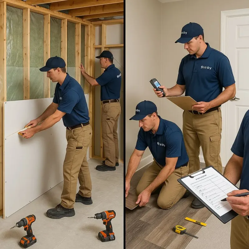 Repairs and Reconstruction process in Elk Creek, KY
